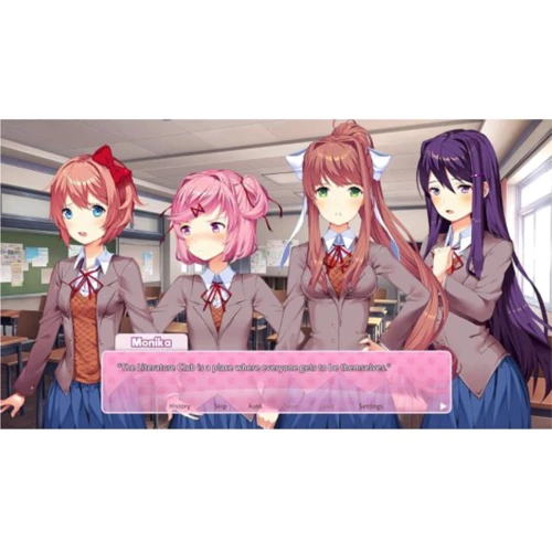 Doki Doki Literature Club Plus! (Nintendo Switch): Серия приставки Nintendo Switch