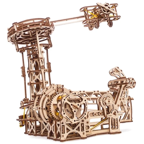 Механічний 3D пазл Ugears Авіатор (70053) фото 5