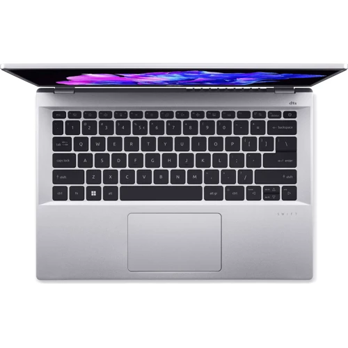 Ноутбук Acer Swift Go SFG14-71T-72QV (NX.KFHAA.001) RB: Процессор Intel Core i7-1355U (1.7 - 5.0 ГГц) / 10 - ядерный