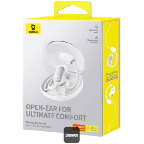 Навушники Baseus Earbuds Eli Sport White: Час роботи, ч 2