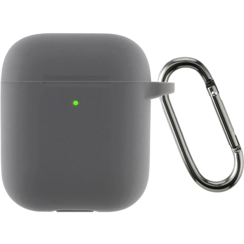 Чехол ArmorStandart Ultrathin Silicone Case With Hook Advanced Ash (ARM59677) for Apple AirPods 2