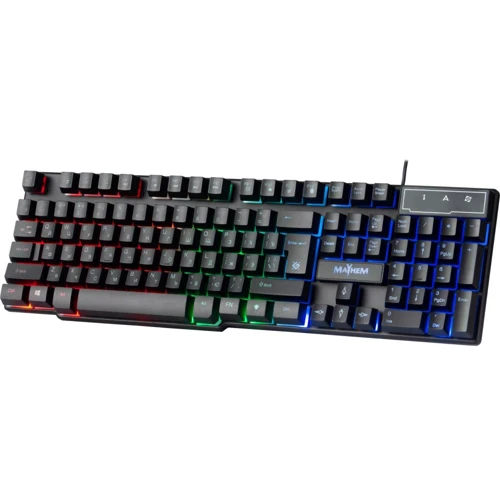 Клавіатура Defender Mayhem GK-360DL USB RGB (45360): інтерфейс підключення USB