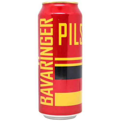 Пиво Bavaringer Pils светлое фильтрованное 5% ж/б (0.5 л) (PLK4054500141691)