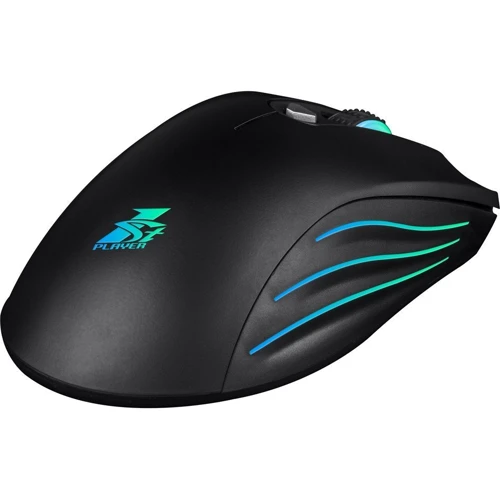 Мишка 1STPLAYER DK3.0 Black: Тип сенсора оптичний