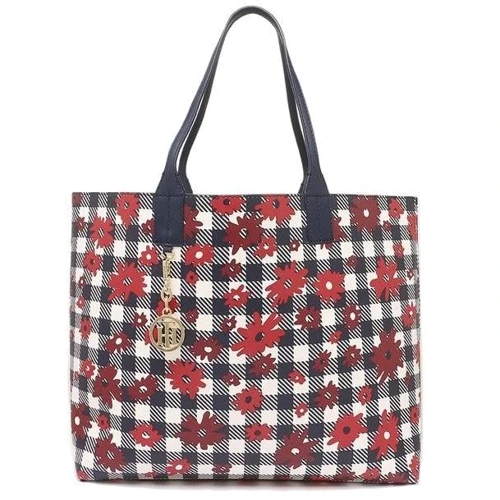 Женская сумка шоппер Tommy Hilfiger синяя (631620140484)