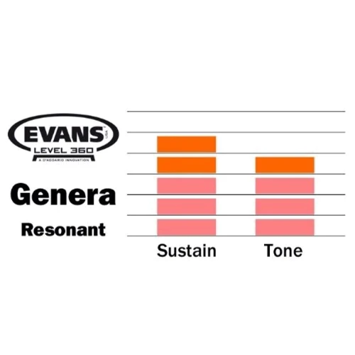Пластик Evans TT18GR: Тип Резонаторный
