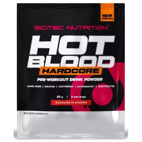 Енергетик Scitec Nutrition Hot Blood Hardcore 25 g/2 servings/guarana