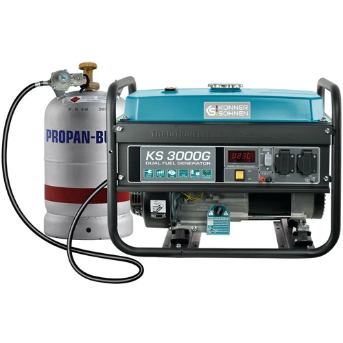 Бензиновый генератор Konner&Sohnen KS 3000 G: Тип электростанции комбинированный
