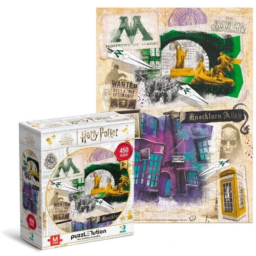 Пазл Dodo Hard-M Harry Potter Министерство магии и Аллея Ноктерн 450 элементов (200504)