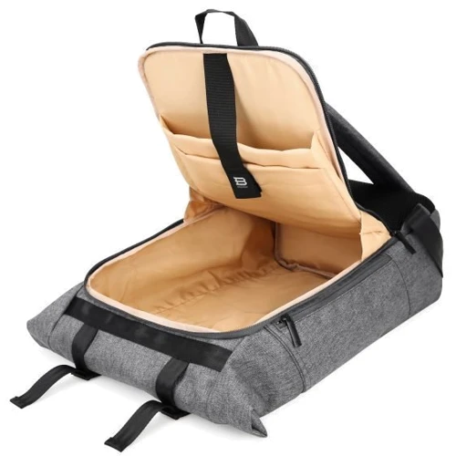 Bagsmart Backpack Light Grey (BM0140006A008) for MacBook 15" фото 5