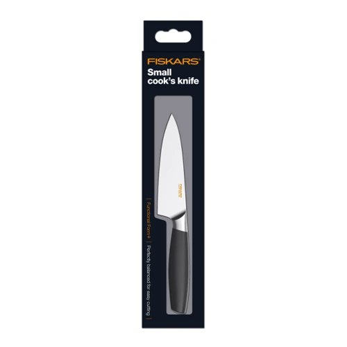 Кухонный нож Fiskars FF+ поварской 12 см (1016013): Лезвие нержавеющая сталь