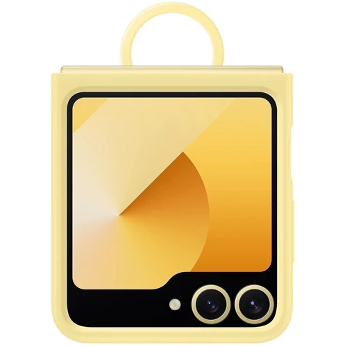 Чохол для телефона Samsung Silicone Case Yellow (EF-PF741TYEGUA) для Samsung F741 Galaxy Flip 6: Матеріал поликарбонат / силикон