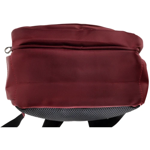 Мужской рюкзак Valiria Fashion бордовый (3DETAB2020-1): Застежка Молния