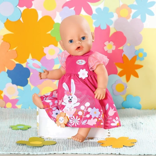 Одяг для ляльки Baby Born Сукня з квітами 43 см (832639) фото 4