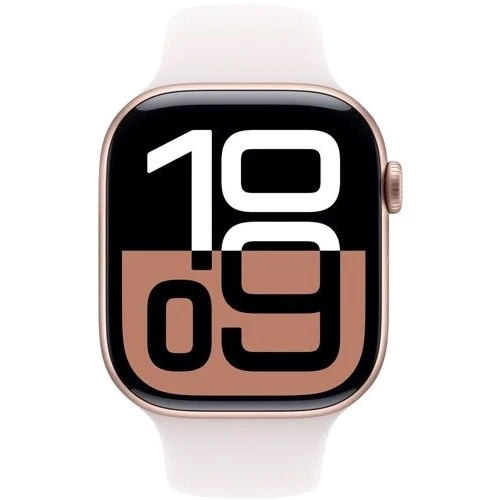 Apple Watch Series 10 GPS 42mm Rose Gold Aluminium Case with Light Blush Sport Band - S/M (MWWH3) Approved Витринный образец фото 8