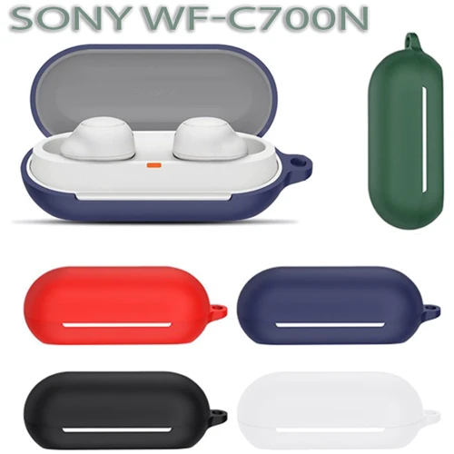 Чохол BeCover Silicon Case Dark Blue (712029) for Sony WF-C700N: Матеріал Силикон