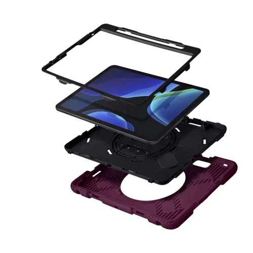 Аксессуар для iPad LAUT Shield Enduro Burgundy (L_IPD20_SE_PL) for iPad Air (2020-2025) / iPad Pro 11 (2018-2022) фото 5