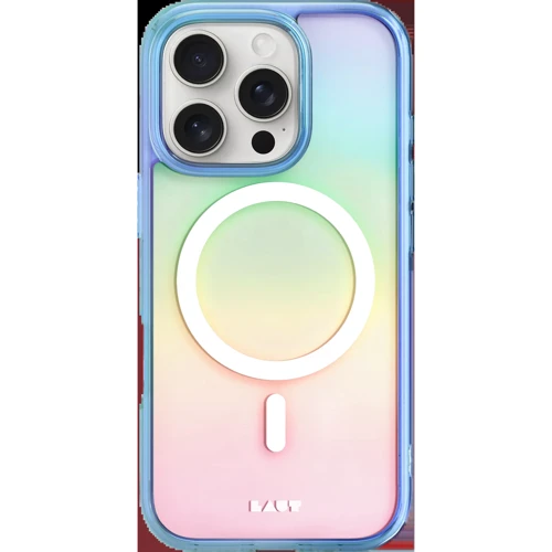 Чехол для iPhone LAUT HOLO MagSafe Blue (L_IP24D_HO_BL) for iPhone 16 Pro Max: Тип чехла накладка на заднюю часть