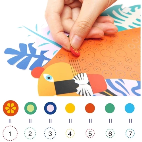 Мозаика-аппликация Животные MiDeer MD4053