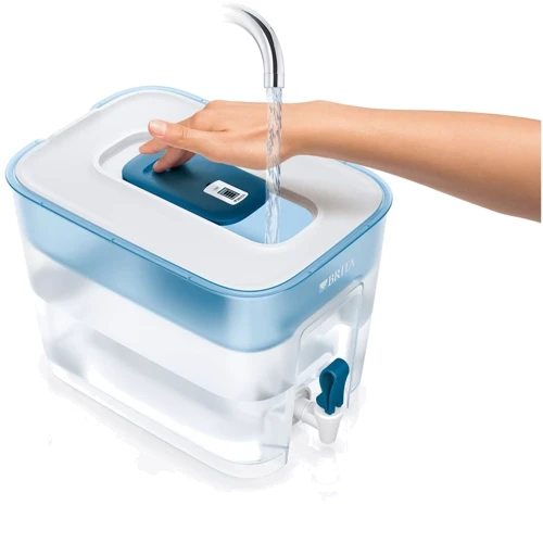 Фільтр-глечик Brita Flow Memo MXPro 8.2 л (5.2 л очищеної води) з фільтр-картриджем, синій (1052805) фото 1