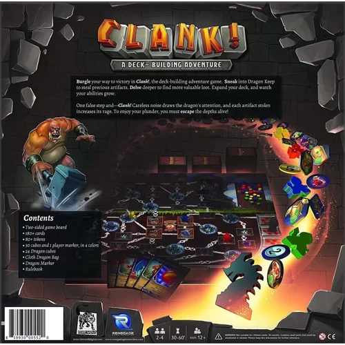 Настільна гра Renegade Game Studios Clank! EN АНГЛІЙСЬКОЮ МОВОЮ: Тип Детские