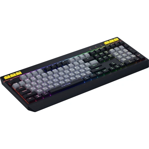 Клавиатура HATOR Icefall Black (HTK401UA): Количество дополнительных клавиш 6