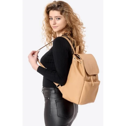 Женский рюкзак Sambag Loft MEN бежевый (22420026): Пол Женский