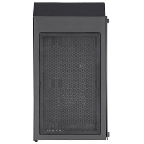 Корпус Silverstone FARA R1 Black (SST-FAR1B-G): Матеріал передній панелі пластик і сталь
