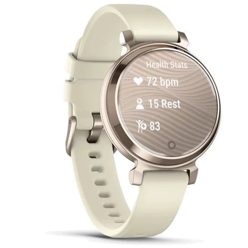 Смарт-часы Garmin Lily 2 Cream Gold with Coconut Silicone Band (010-02839-00): Дисплей 1"x0.84" (25.4x21.3 мм) TFT (240x201 pixels)