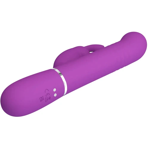 Вибромассажер с поступательным движением LYBAILE Pretty Love Coale Purple (BW-500013-3)