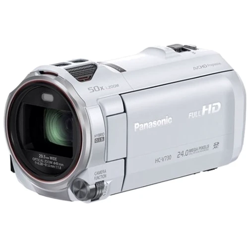 Цифровая видеокамера Panasonic HC-V730EE-W White: Экран 3"/460800