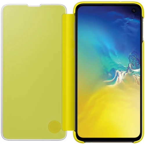 Аксесуар для смартфона Samsung Clear View Cover Yellow (EF-ZG970CYEGRU) for Samsung G970 Galaxy S10e