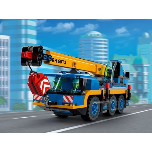 Конструктор LEGO City Передвижной кран 340 деталей (60324) фото 14