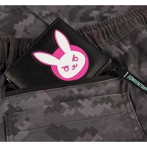 Портмоне Jinx Overwatch D. Va Bi Fold Graphic Wallet Black чорне (JINX-7939): Тип Портмоне