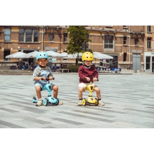 Самокат Scoot&Ride серии Highwaykick-1 голубика, до 3 лет/20кг фото 10