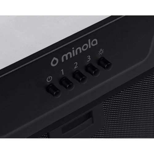 Вытяжка Minola HBI 52022 BL 700 LED: Материал корпуса металл