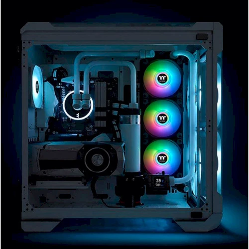 Кулер Thermaltake Pure Duo 12 ARGB Sync Radiator 2xFan Pack (CL-F115-PL12SW-A): Роз'єм 4pin