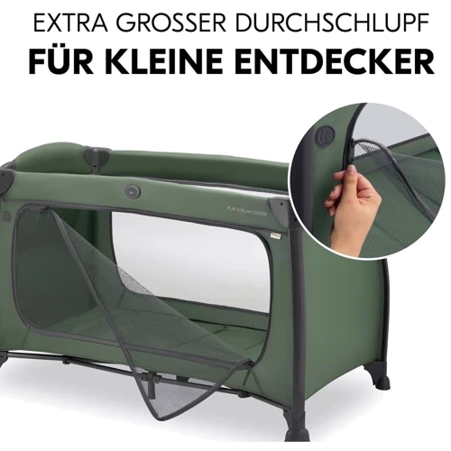 Детский манеж-кроватка Hauck Play N Relax Green (60015-3)