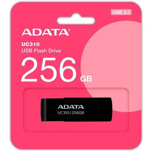 USB-флешка ADATA 256GB UC310 USB 3.2 Black (UC310-256G-RBK) фото 7