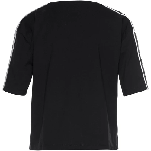 Футболка Kappa 52593048 XXL черная с принтом: Размер XXL