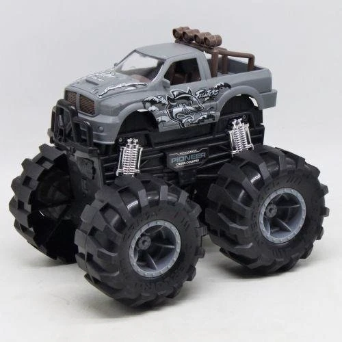 Джип Mic бигфут вид 1 серый (90033-3A/4A)