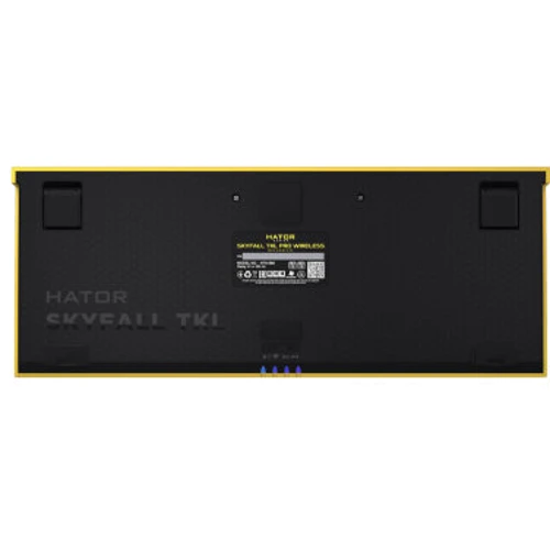 Клавиатура HATOR Skyfall TKL PRO Wireless Yellow (HTK-668): Тип клавиатуры игровая