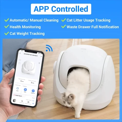 Смарт автоматический лоток CATLINK Smart Litter Box - Scooper SE Baymax (6972884750842) фото 5