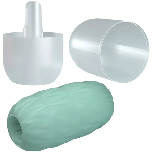 Мастурбатор яйцо LYBAILE Pretty Love Athena ALICE Blue (BM-00900T100-3