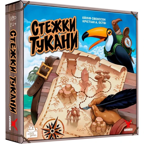 Настільна гра Geekach Games Тропи Тукани (UA)