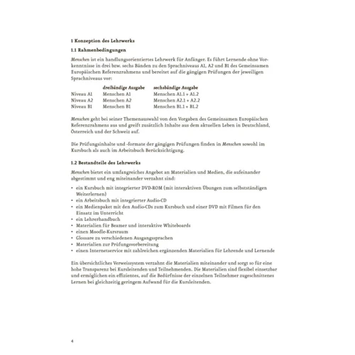 Menschen A2.1 und A2.2: Lehrerhandbuch: Количество страниц 336