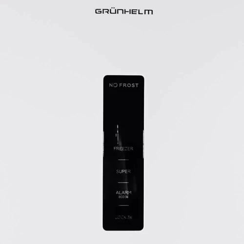 Морозильная камера Grunhelm VFH-N185D70W: Особенности Перенавешиваемые двери