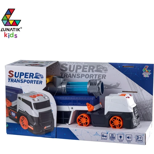 Игровой набор Lunatik Kids Грузовик Пушка (LNK-STA7565): Тип паркинг