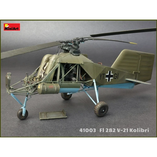 Сборная модель MiniArt Вертолет Flettner FL 282 V-21 Kolibri (MA41003) фото 4