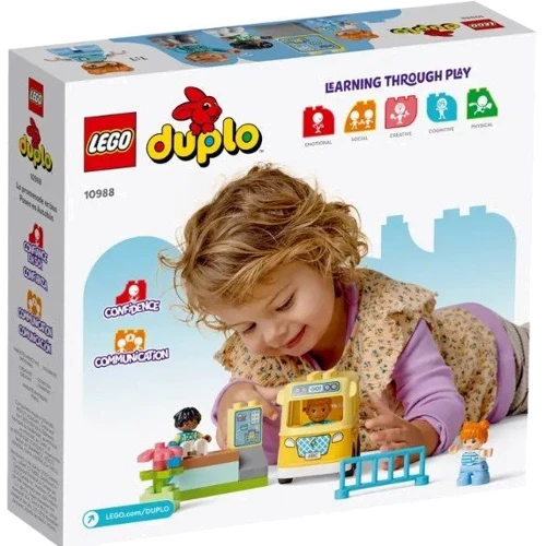 Конструктор LEGO DUPLO Поездка на автобусе 16 деталей (10988) фото 4